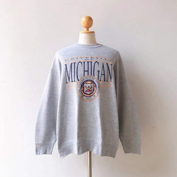 90s University Of Michigan Wolverines shirt 90s vintage tee - Picture 1 of 2